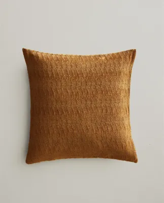 Zara Home наволочка декоративная из хлопка, охра, 45x45 см