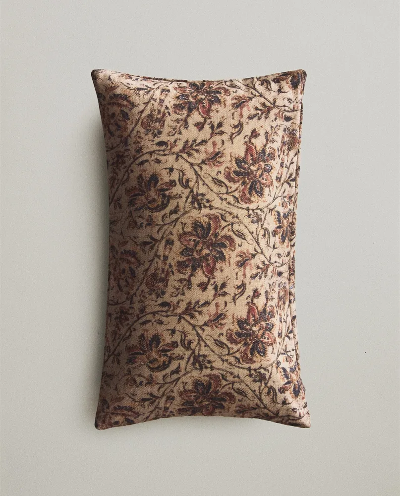 Zara Home наволочка декоративная из хлопка, светло-бежевый, 30x50 см