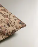 Zara Home наволочка декоративная из хлопка, светло-бежевый, 30x50 см — фото 5