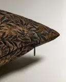 Zara Home наволочка декоративная из хлопка, охра, 30x50 см — фото 3