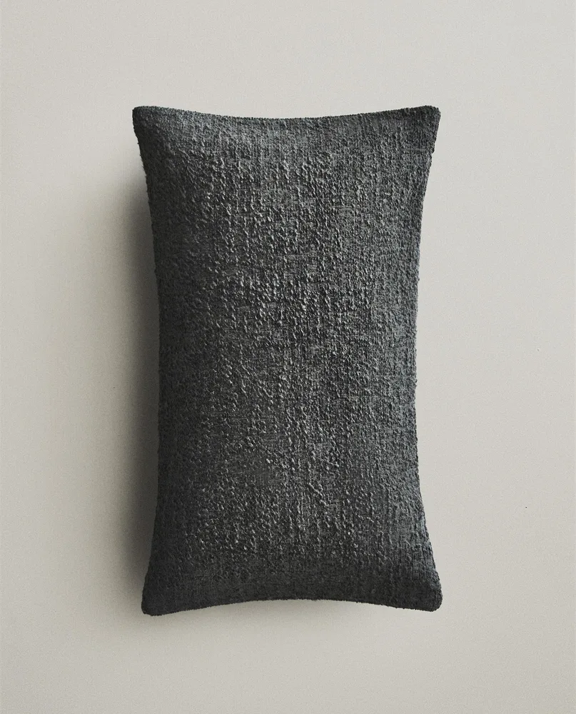 Zara Home наволочка декоративная из хлопка, синий, 30x50 см