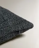 Zara Home наволочка декоративная из хлопка, синий, 30x50 см — фото 3