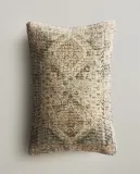 Zara Home наволочка декоративная из хлопка, синий, 40x60 см — фото 1