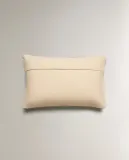 Zara Home наволочка декоративная из хлопка, синий, 40x60 см — фото 3