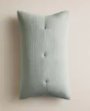 Zara Home наволочка декоративная из хлопка, розовый, 30x50 см — фото 1
