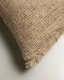 Zara Home наволочка декоративная из хлопка, экрю, 40x60 см · 5305/008 — фото 4