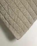 Zara Home наволочка декоративная из хлопка, зелёный, 45x45 см · 6324/008 — фото 6