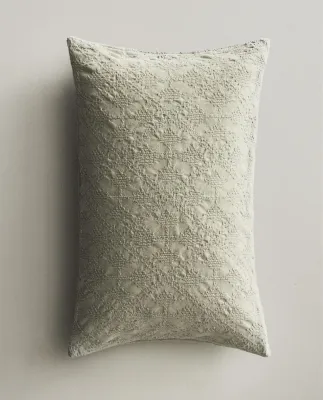 Zara Home наволочка декоративная из хлопка, зелёный, 40x60 см · 6327/008