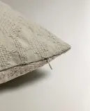 Zara Home наволочка декоративная из хлопка, зелёный, 40x60 см · 6327/008 — фото 3