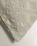 Zara Home наволочка декоративная из хлопка, зелёный, 40x60 см · 6327/008 — фото 6