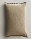 Zara Home наволочка декоративная из хлопка, бежевый, 50x75 см · 6329/008 — фото 8