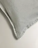 Zara Home наволочка декоративная из льна, серый, 40x60 см — фото 7