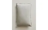 Zara Home наволочка декоративная из льна, серый, 40x60 см — фото 8
