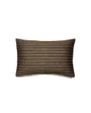Zara Home наволочка декоративная из хлопка, серый, в полоску, 30x50 см — фото 4