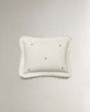 Zara Home наволочка декоративная из хлопка, молочный, 30x40 см · 6614/008 — фото 6