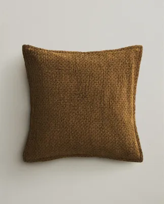 Zara Home наволочка декоративная из хлопка, горчичный, 45x45 см