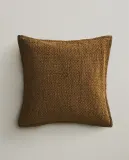 Zara Home наволочка декоративная из хлопка, горчичный, 45x45 см — фото 1