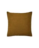 Zara Home наволочка декоративная из хлопка, горчичный, 45x45 см — фото 4