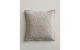 Zara Home наволочка декоративная из хлопка, серый, 45x45 см — фото 8