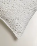 Zara Home наволочка декоративная из хлопка, белый — фото 4
