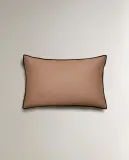 Zara Home наволочка декоративная из льна, розовый, 40x60 см · 5359/008 — фото 3