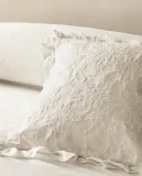 Zara Home наволочка декоративная из хлопка, зелёный · 2118/007 — фото 1