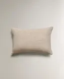 Zara Home наволочка декоративная из хлопка, серый · 5109/007 — фото 3