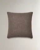 Zara Home наволочка декоративная из шерсти, коричневый — фото 5
