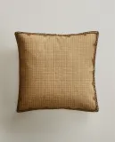 Zara Home наволочка декоративная из хлопка, светло-бежевый, 45x45 см · 1172/008 — фото 1