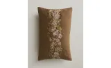 Zara Home наволочка декоративная из льна, светло-бежевый, в полоску, 40x60 см — фото 8