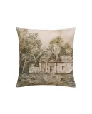 Zara Home наволочка декоративная из хлопка, зелёный, 45x45 см · 6344/008 — фото 6