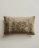 Zara Home наволочка декоративная из льна, светло-бежевый, 30x50 см — фото 1