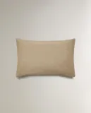 Zara Home наволочка декоративная из льна, светло-бежевый, 30x50 см — фото 6