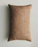 Zara Home наволочка декоративная из льна, светло-бежевый, 40x60 см · 6346/008 — фото 1