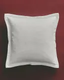 Zara Home наволочка декоративная из хлопка, экрю, 50x50 см — фото 1