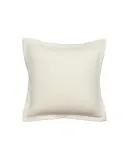 Zara Home наволочка декоративная из хлопка, экрю, 50x50 см — фото 5
