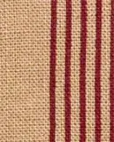 Zara Home наволочка декоративная из льна, светло-бежевый, в полоску, 50x50 см — фото 2