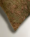 Zara Home наволочка декоративная из вискозы, зелёный, 40x60 см — фото 6