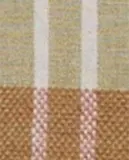 Zara Home наволочка декоративная из льна, зелёный, в клетку, 45x45 см — фото 7