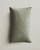 Zara Home наволочка декоративная из хлопка, зелёный · 1321/008 — фото 1