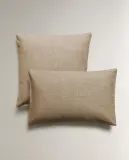 Zara Home наволочка декоративная из хлопка, зелёный · 1321/008 — фото 7