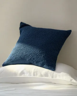 Zara Home наволочка декоративная из хлопка, зелёный · 1137/007