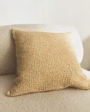 Zara Home наволочка декоративная из хлопка, зелёный · 1137/007 — фото 2