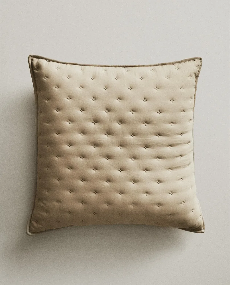 Zara Home наволочка декоративная из полиэстера, голубой, 50x50 см