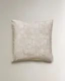 Zara Home наволочка декоративная из хлопка, бежевый, 45x45 см — фото 6