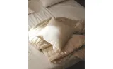 Zara Home наволочка декоративная из льна, горчичный, 50x50 см — фото 2