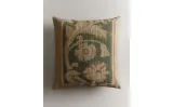 Zara Home наволочка декоративная из льна, зелёный, 50x50 см — фото 8