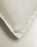 Zara Home наволочка декоративная из хлопка, экрю, 40x60 см · 6361/008 — фото 3