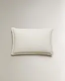 Zara Home наволочка декоративная из хлопка, экрю, 40x60 см · 6361/008 — фото 6