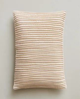 Zara Home наволочка декоративная из хлопка, экрю, 40x60 см · 6362/008